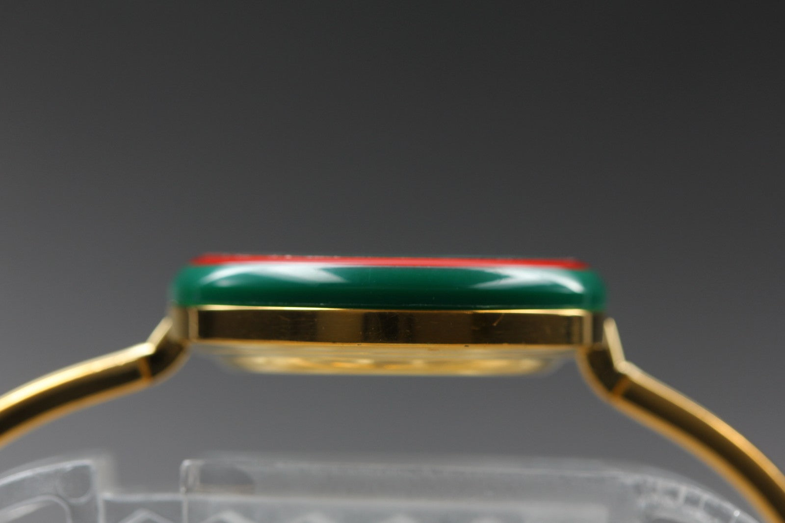 Overhauled [Exc+5 Box] Gucci Change Bezel 11/12.2 Gold 12 color Women's Qz Watch