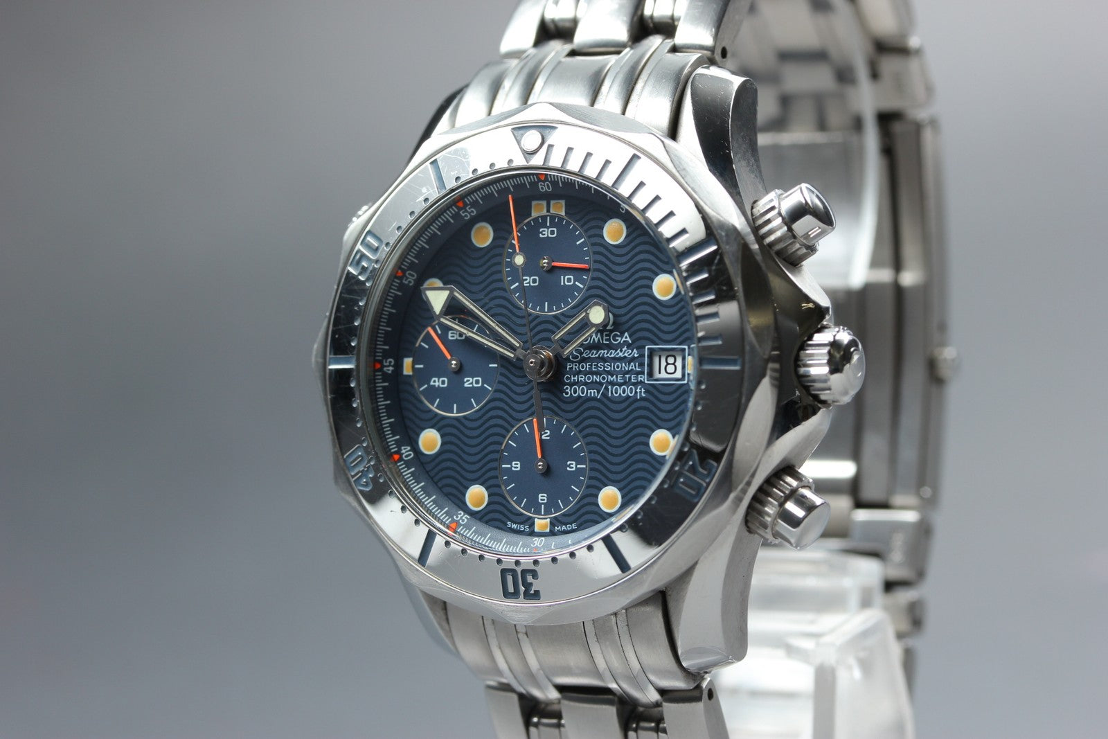 OMEGA Seamaster Professional 300m 2598.80.00 Blue Automatic Men's Watch 41mm JP