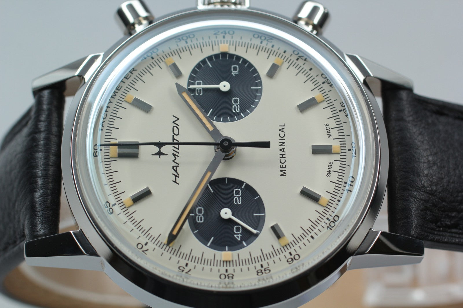 Hamilton American Classic Intramatic H384290 White Manual 40mm JAPAN Box