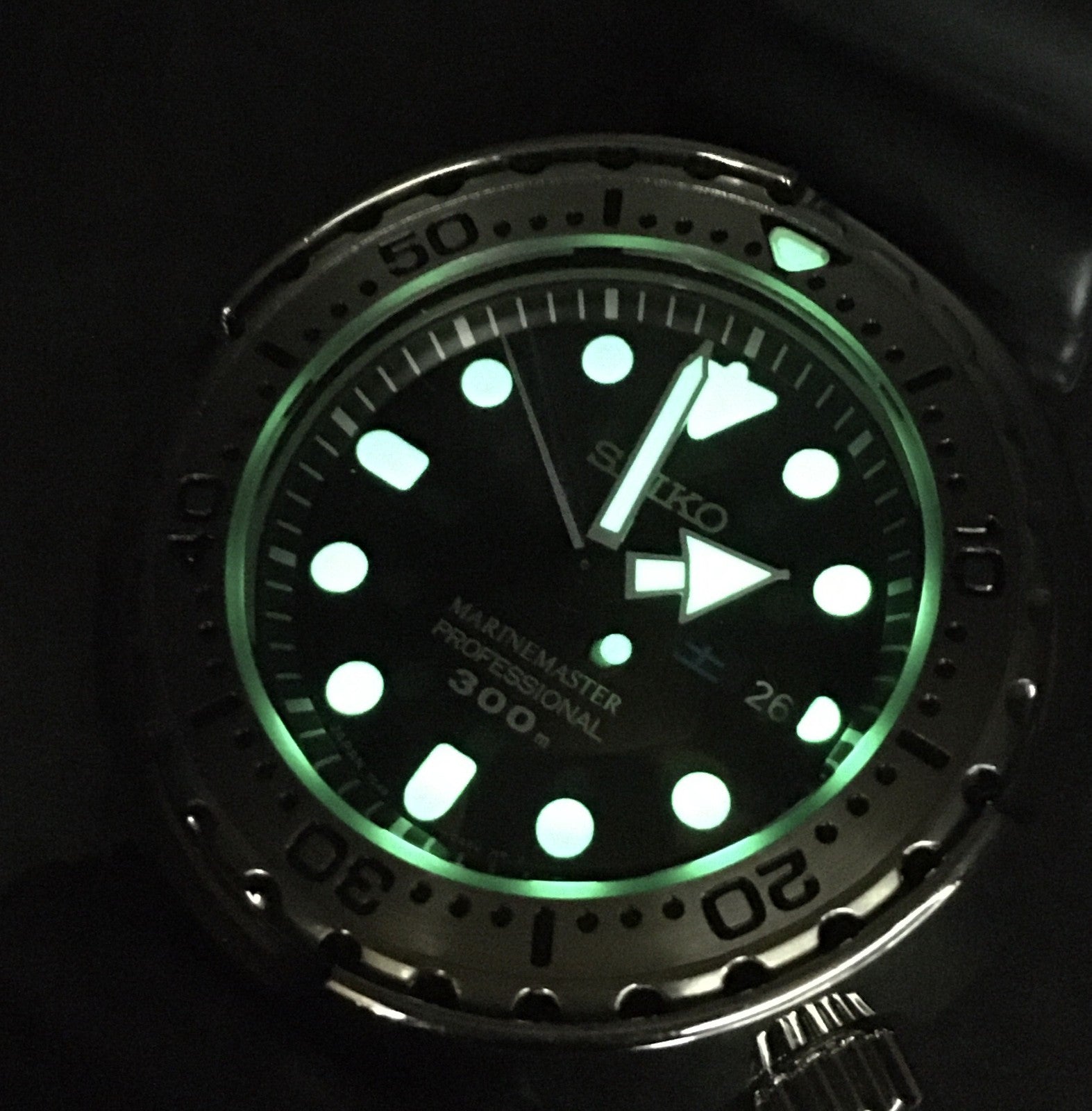 [Exc+5] SEIKO Prospex MarineMaster 7C46-0AG0 SBBN033 Quartz Men's Watch JAPAN