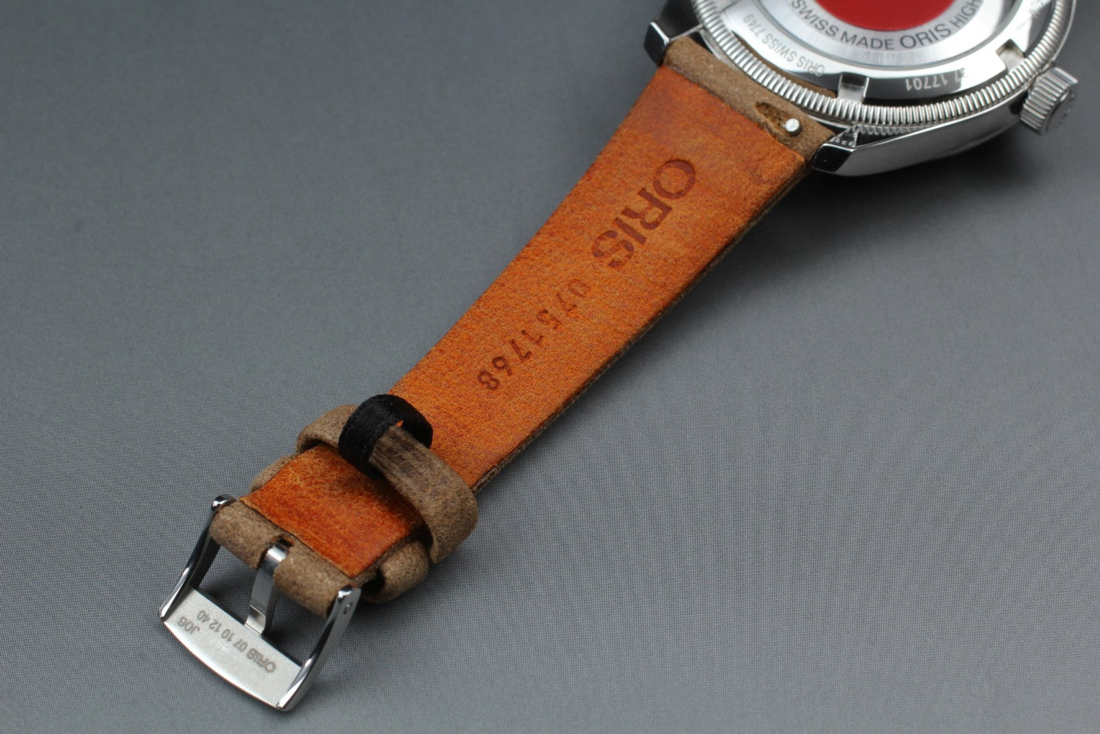 [Near MINT- Box] ORIS Big Crown Pointer Date 7749 Green 35mm AT Unisex Watch