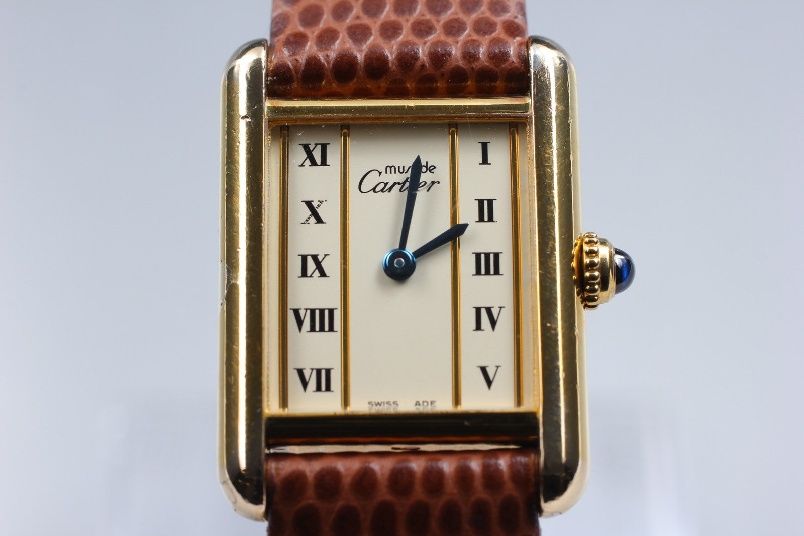 Vintage [Exc+5] Cartier Must de Cartier Tank 5057001 SM 20mm Women's Qz Watch