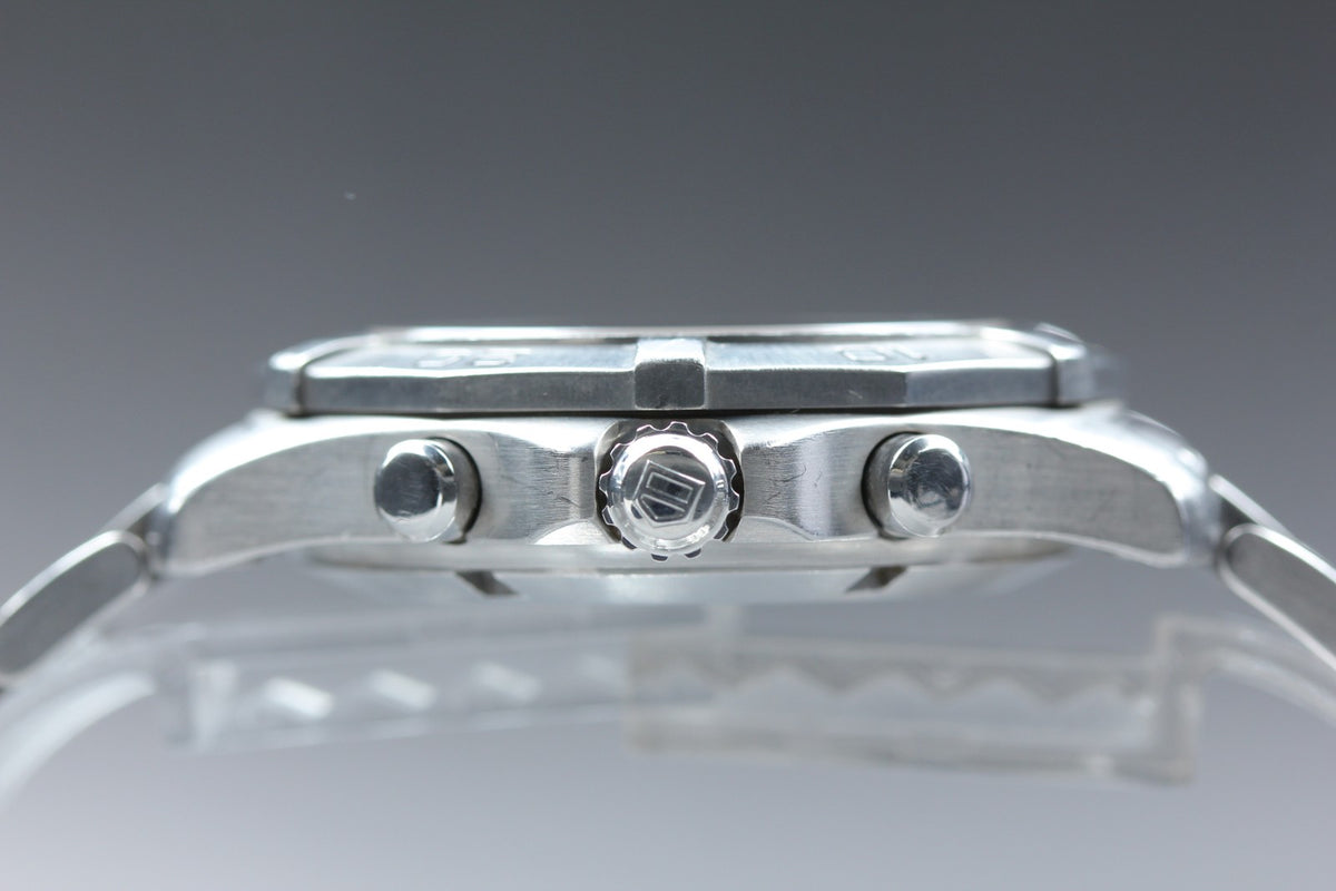 TAG Heuer Aquaracer CAF1110 Chronograph Black Quartz Men's Watch 42mm Box