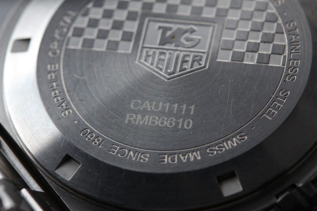 TAG HEUER Formula 1 CAU1111 Quartz White Dial Date Men's Watch 42mm JAPAN