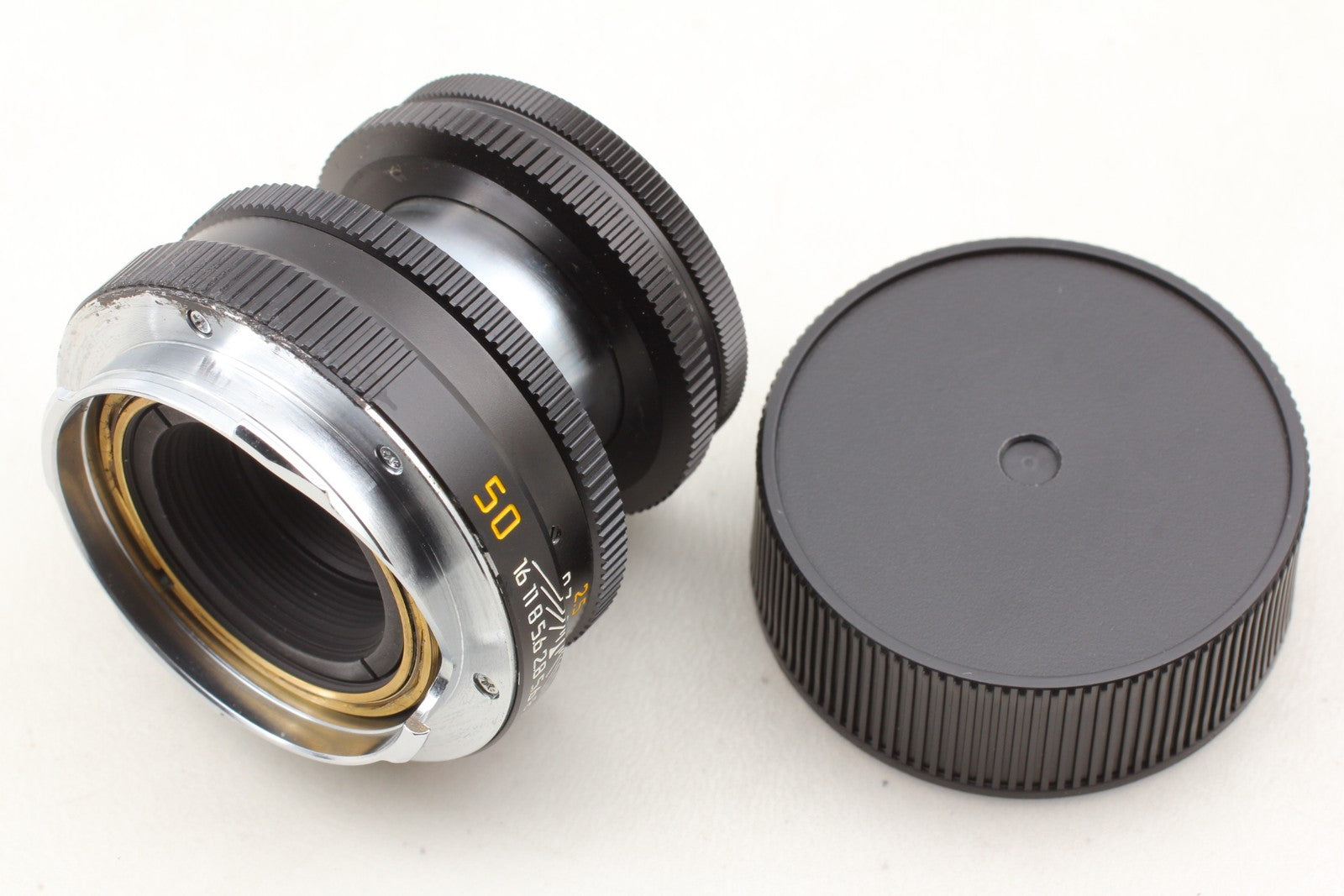 [MINT] Leica Elmar M 50mm f/2.8 Black Standard Lens From JAPAN