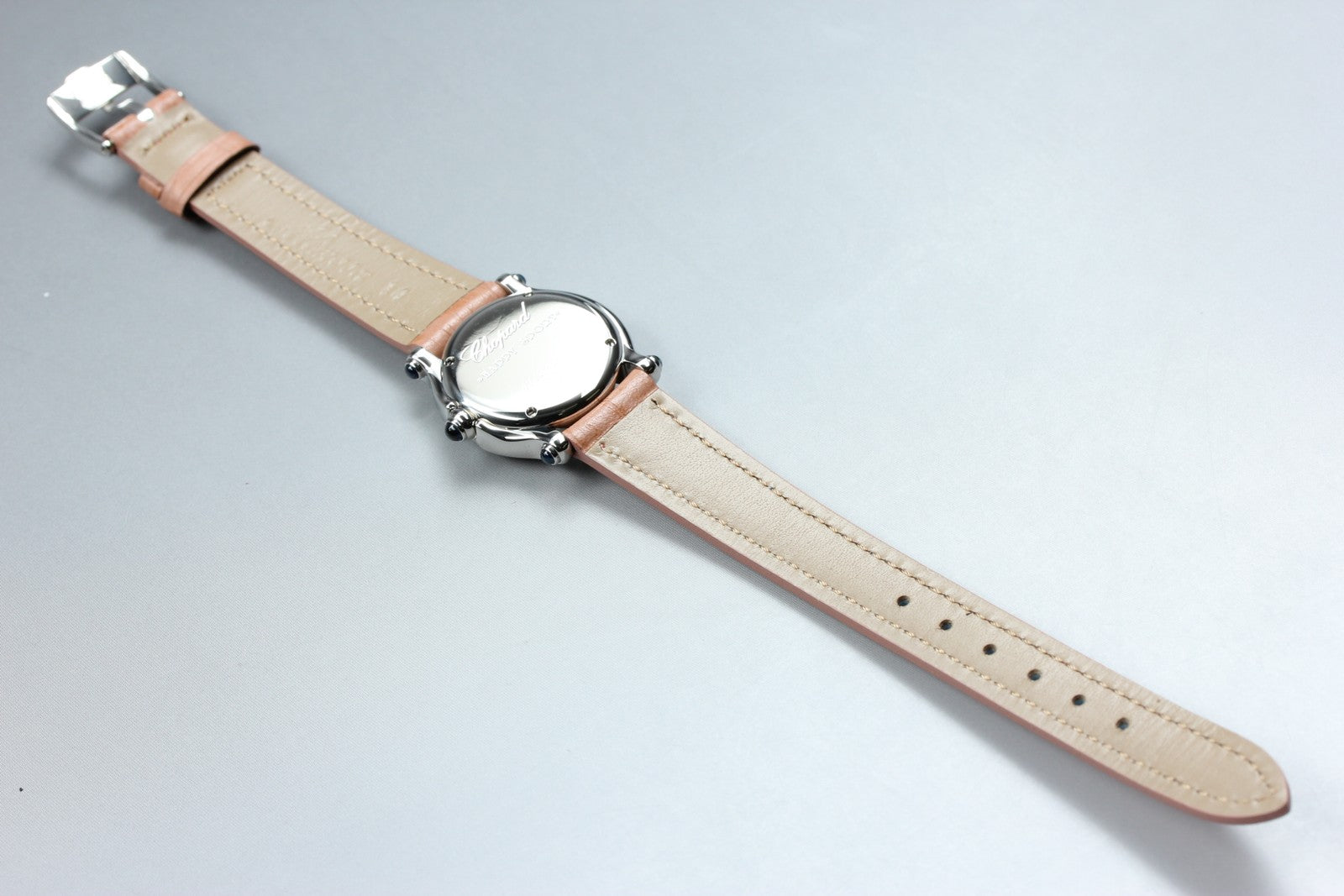 Chopard Happy Sport 27/8245-23 Moon Star Pink Diamond Quartz Women’s Watch [Box]
