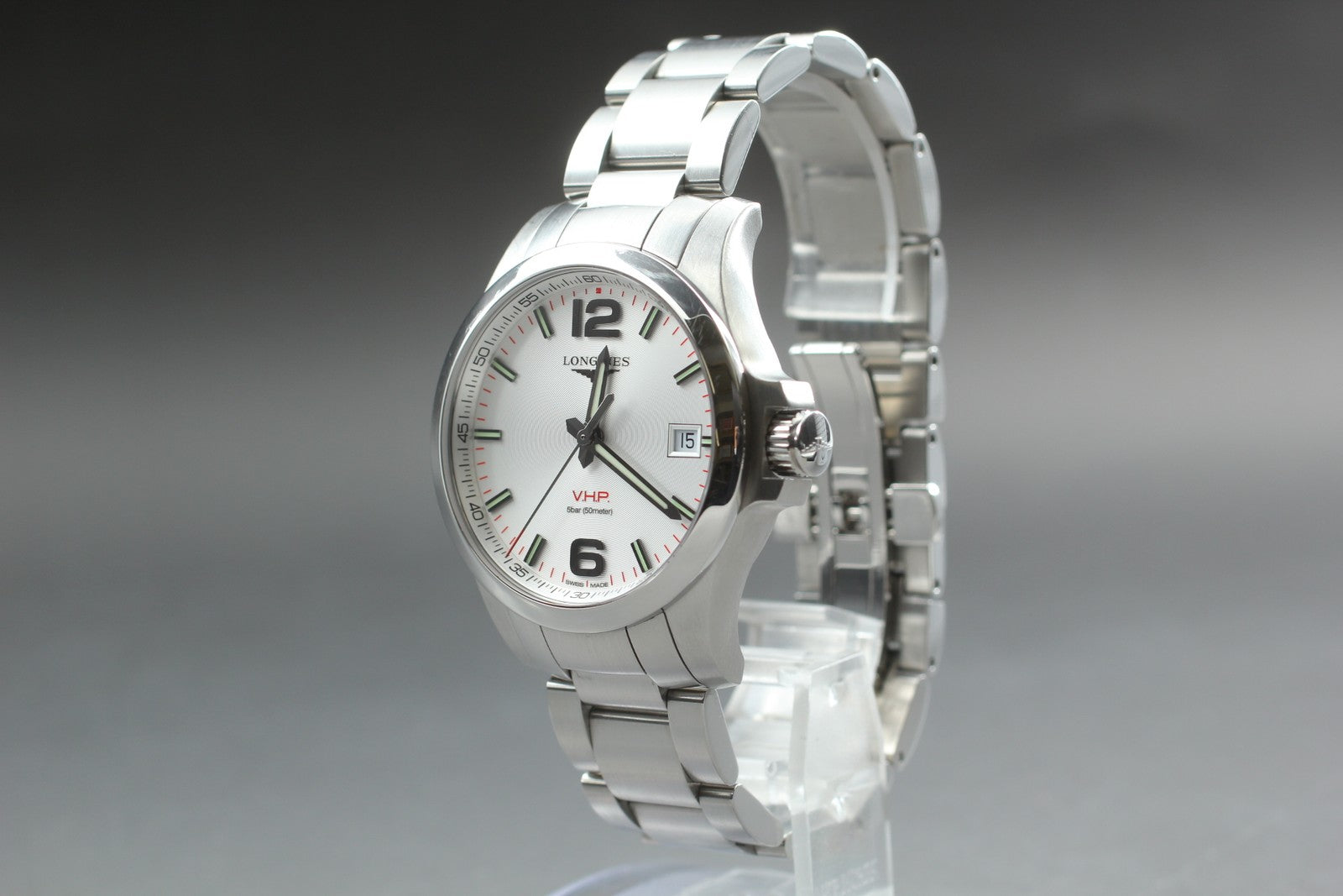 [N MINT Box] Longines Conquest VHP L3.716.4 Perpetual Men's Quartz Watch JAPAN