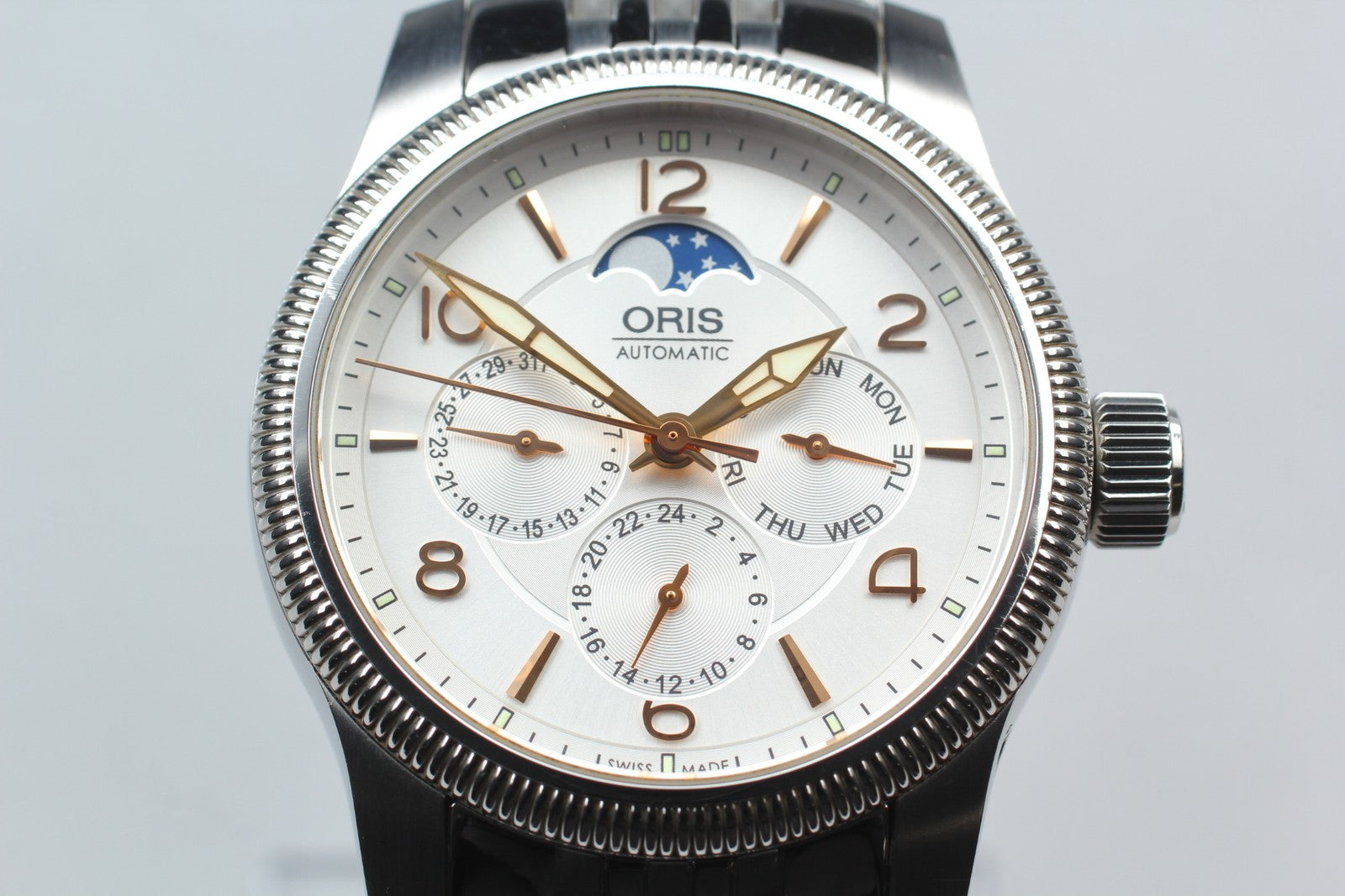 ORIS Big Crown Complication 7627-40 Moon Phase 39mm Automatic Men's Watch [Box]