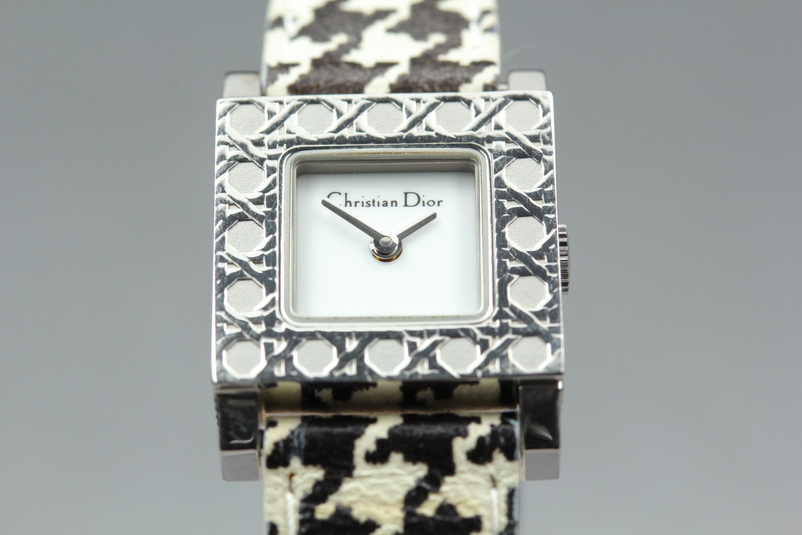 [Exc+5] Christian Dior D60-109 La Parisienne Silver 19mm Women's Quartz Watch