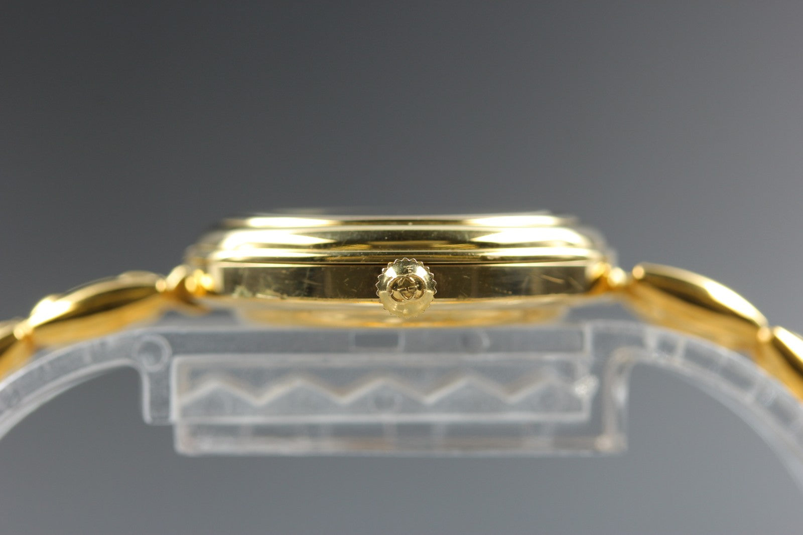 [Overhauled] Gucci Change Bezel 11/12 Gold Bezel 26mm Women's Qz Watch Vintage