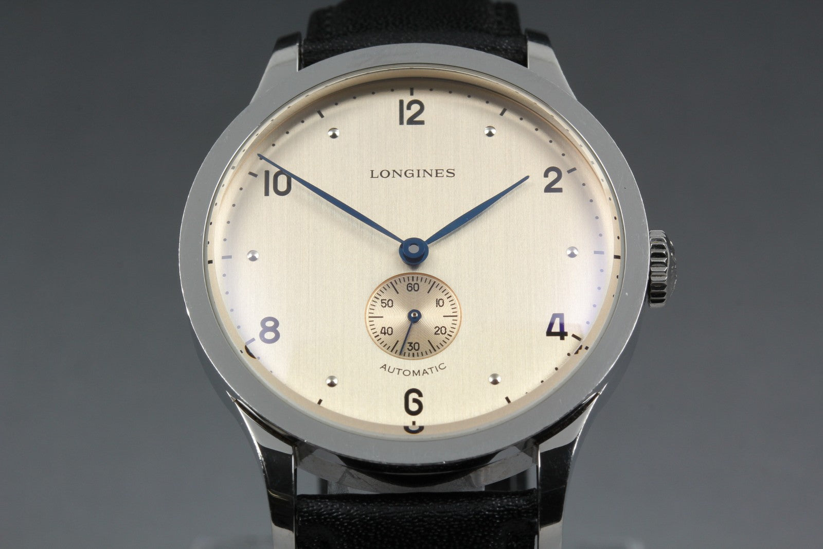 LONGINES Heritage Collection L2.813.4 Automat Gold Men's Watch 40mm JAPAN Box