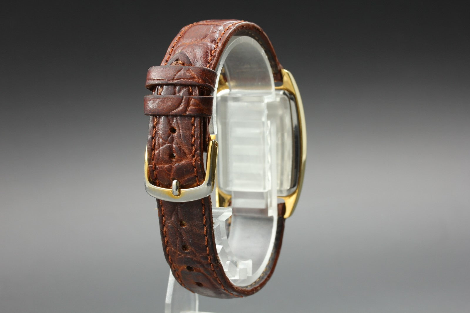 Hamilton Boulton H134110 Quartz Rectangular Small Second Men's Watch 27mm JAPAN