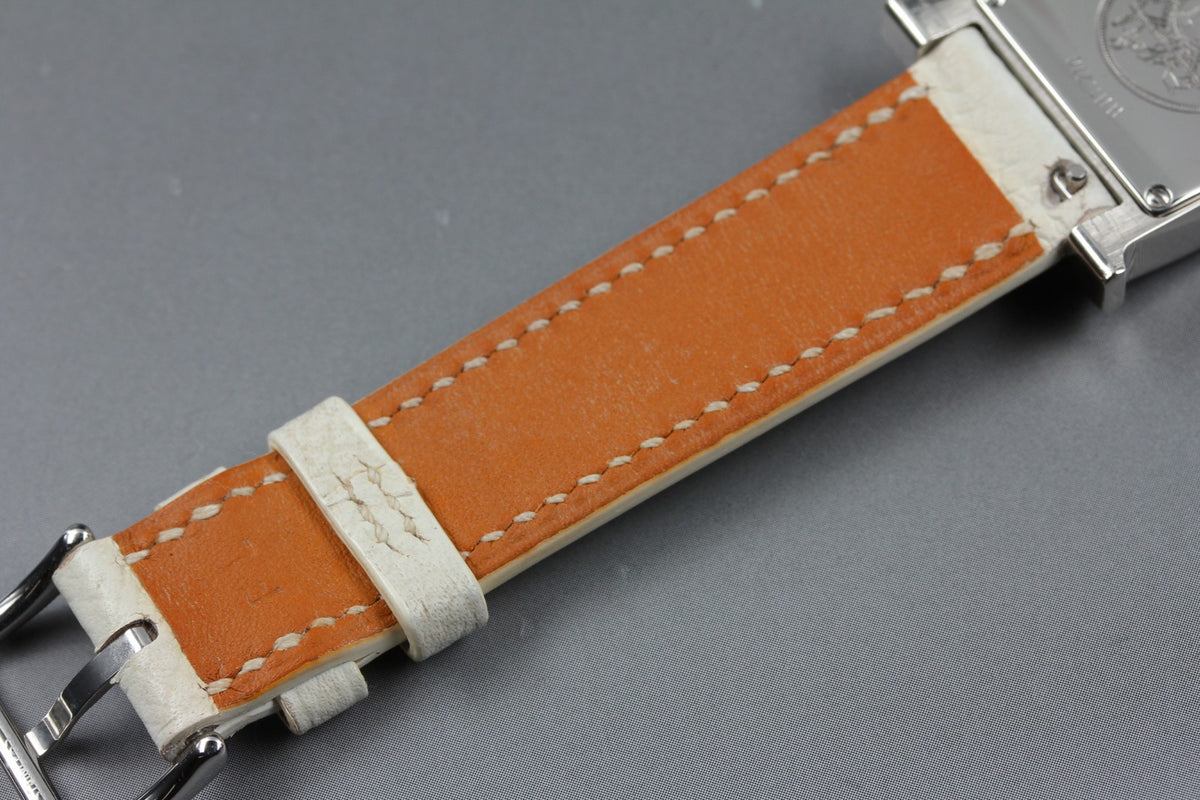 HERMES H Watch HH1.210 Silver Pink Dial 21mm Woman's Watch Quartz JAPAN