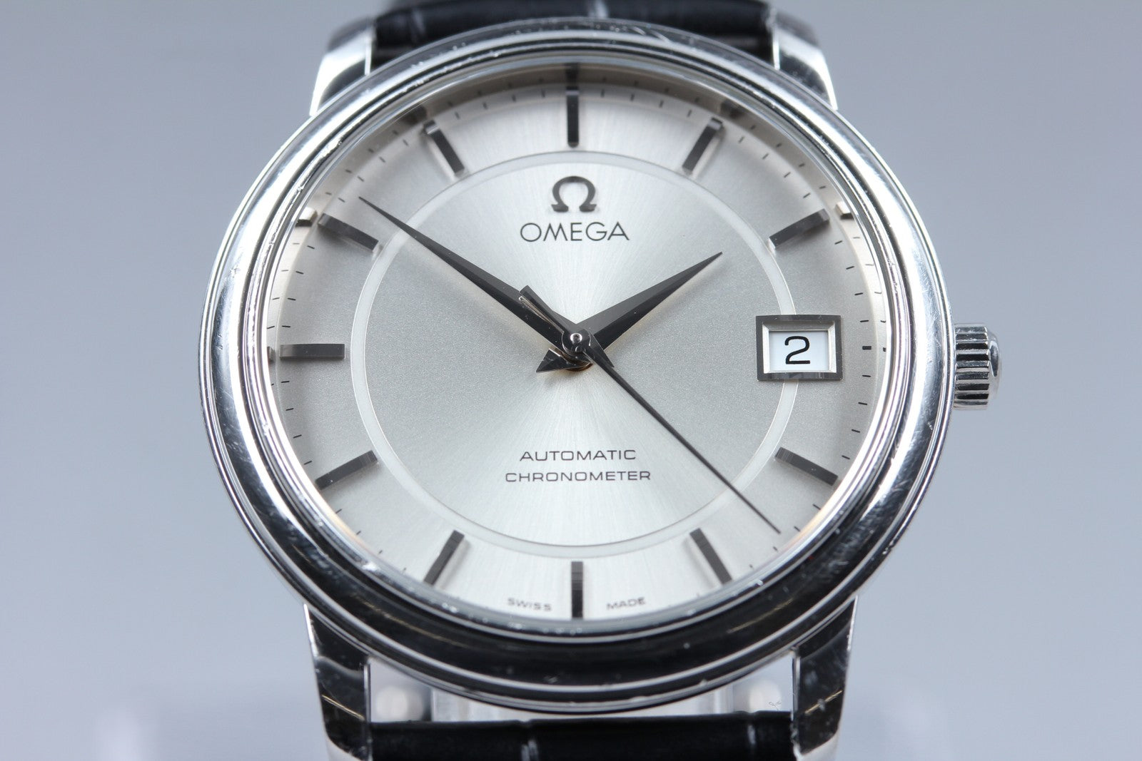 Overhauled [Exc+5] Omega De Ville Prestige 168.1050 34mm Automatic Men's Watch