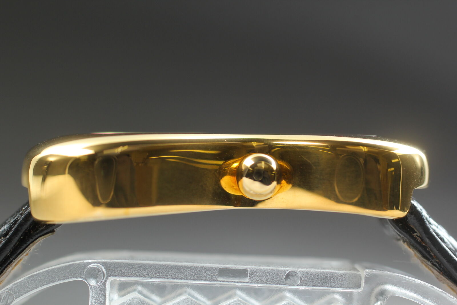 New Battery [N MINT-] Salvador Dali softwatch Exaequo 022146 Gold Men's Qz Watch