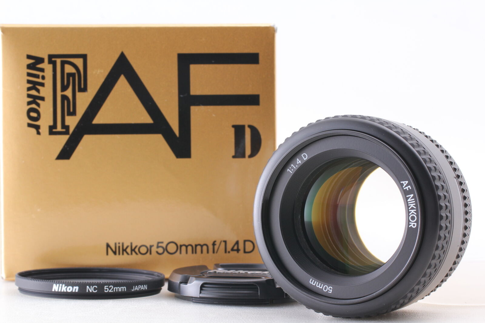 NOS [Top MINT in Box] Nikon AF Nikkor 50mm f1.4 D Standard Lens From JAPAN