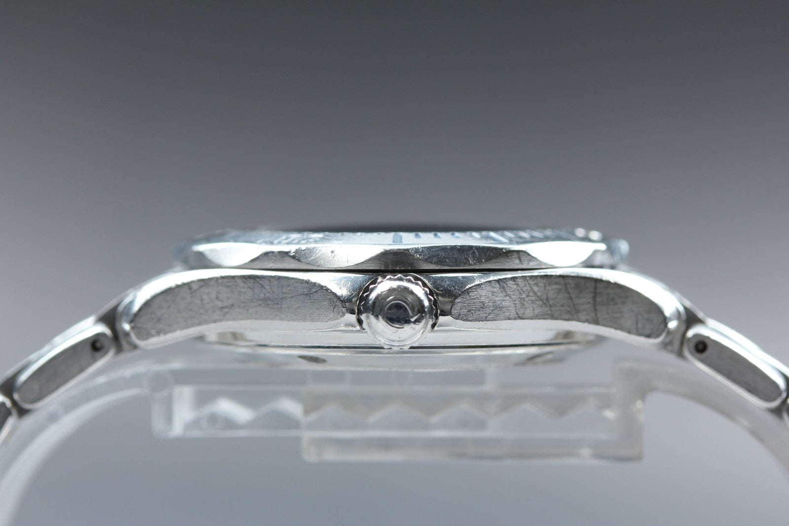 Overhauled [w/Box] OMEGA Seamaster 300M 2562.80 Date Blue 36mm Qz Men's Watch