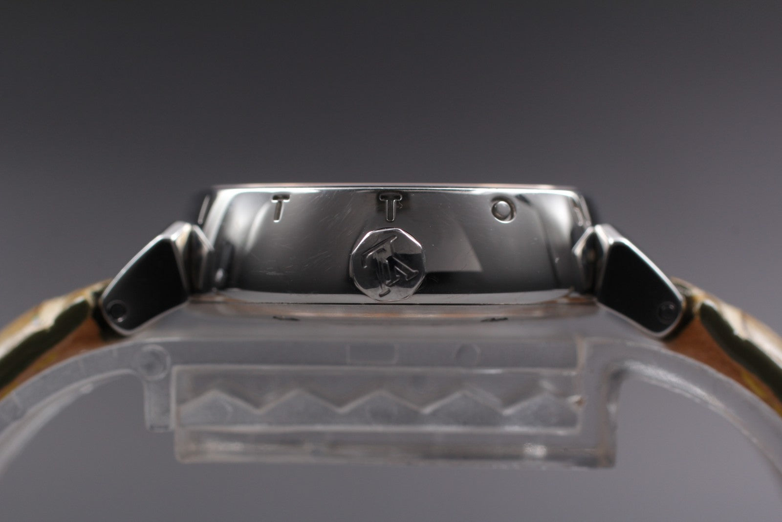 [Exc+5 Box] Louis Vuitton Tambour Q1212 28mm Women's Quartz Watch From JAPAN