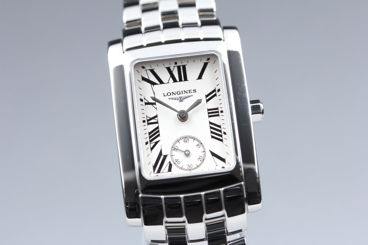 Longines L5.502.4 Dolce Vita Silver Bracelet 22mm Women's Quartz Watch [Box]