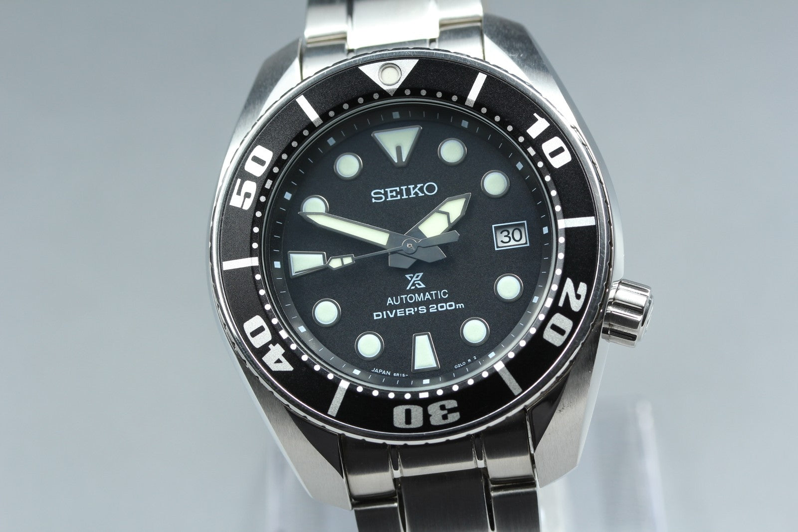 SEIKO Prospex 6R15-00G0 SBDC031 Divers Black 44mm Automatic Men's Watch JAPAN