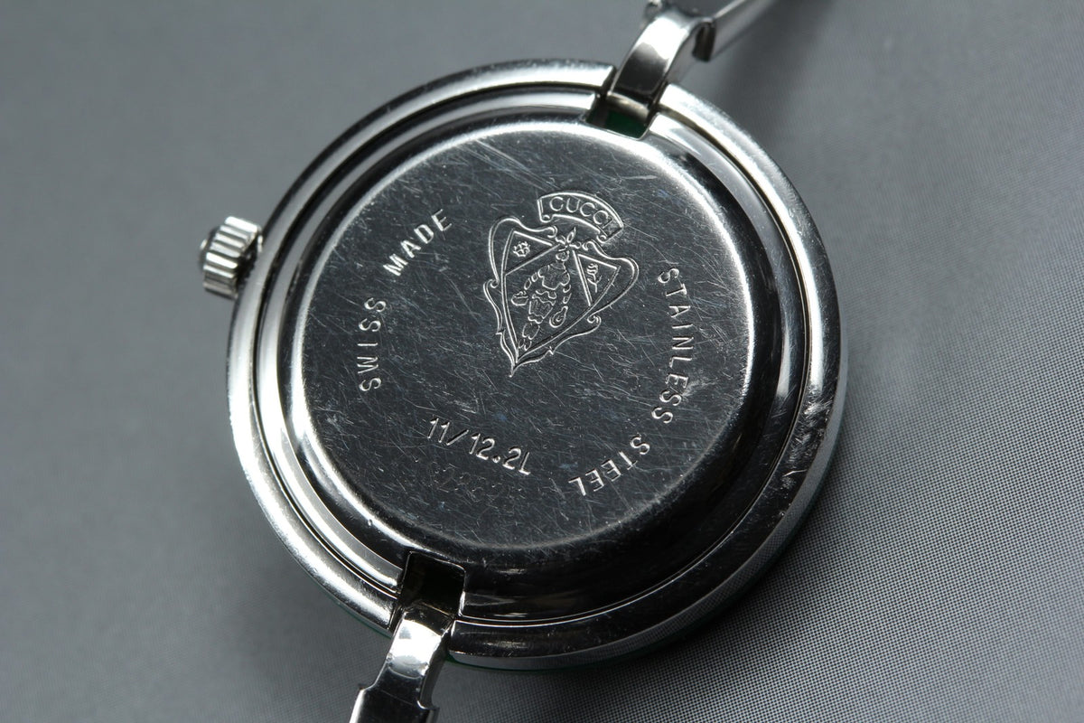 [Overhauled] Gucci Change Bezel 11/12.2L 12 Colors Silver Women's Watch Box