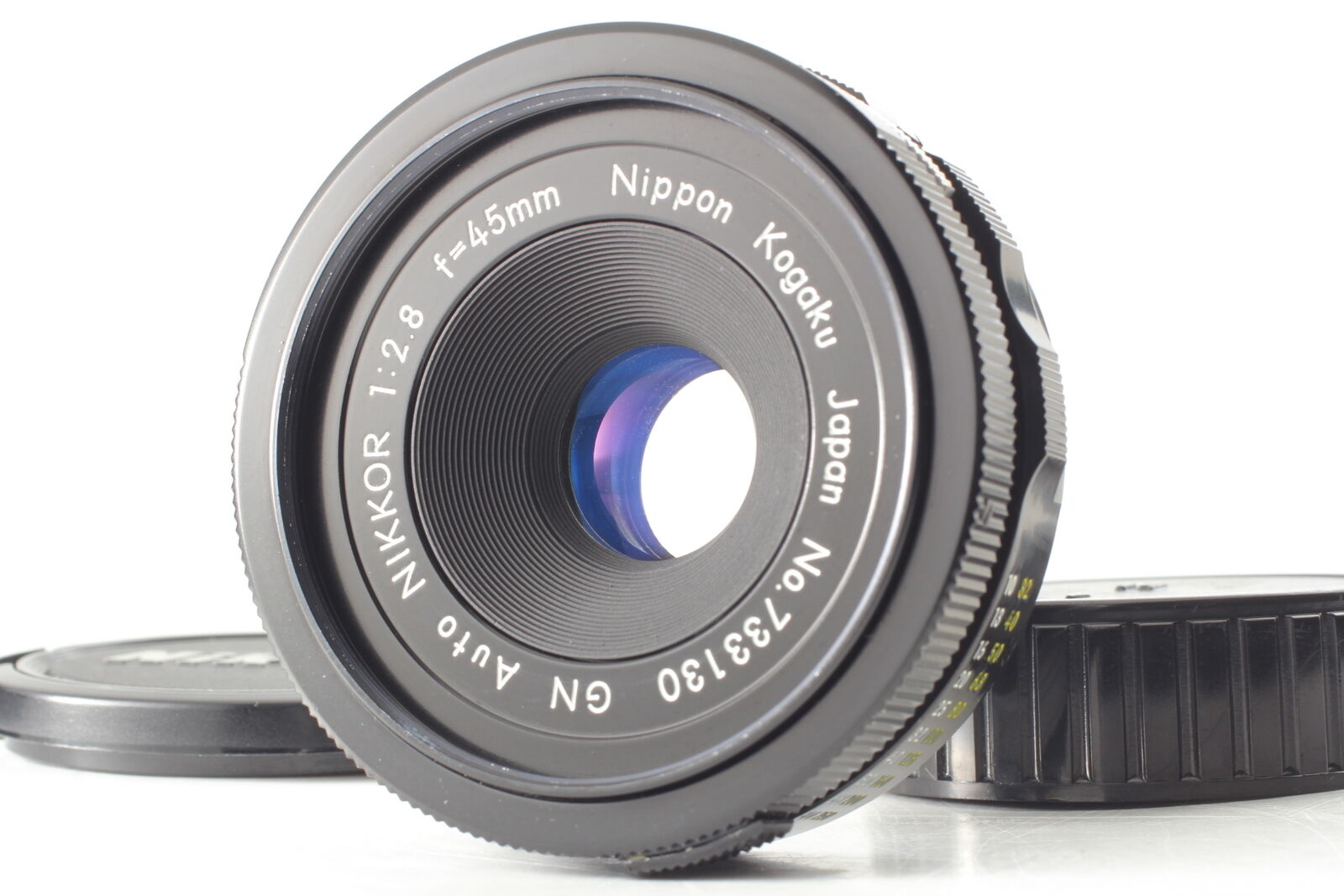 [ MINT ] Nikon GN Auto Nikkor 45mm f2.8 Non-Ai Pancake MF Lens From JAPAN