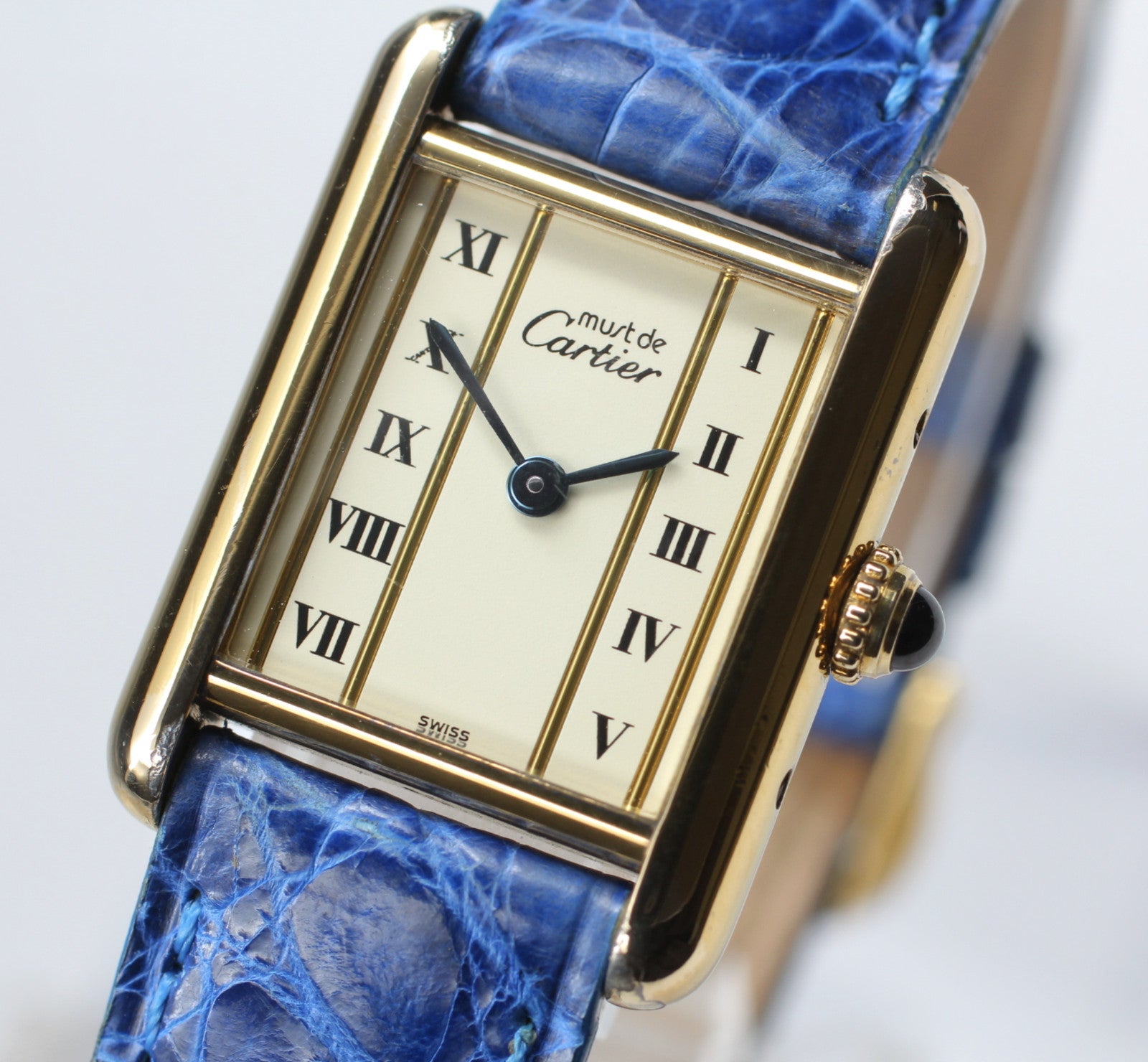 Vintage [Exc+5] Cartier Must de Cartier Tank 5057001 SM 20mm Women's Qz Watch