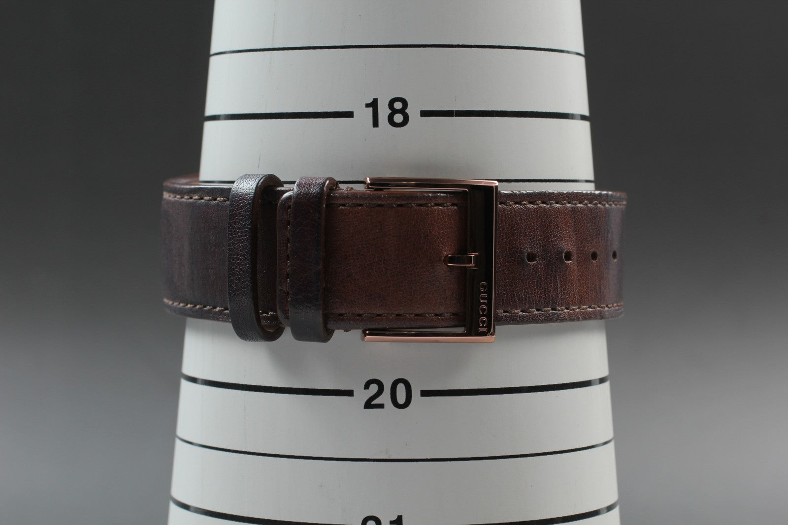 [Exc+5] GUCCI Interlocking 133.2 Black Bronze Men's Quartz Watch From JAPAN