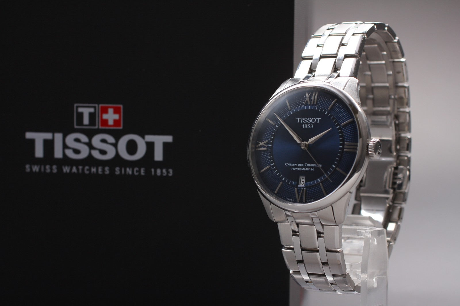 TISSOT Chemin des Tourelles Powermatic T139807 Automatic Men's 39mm JAPAN Box