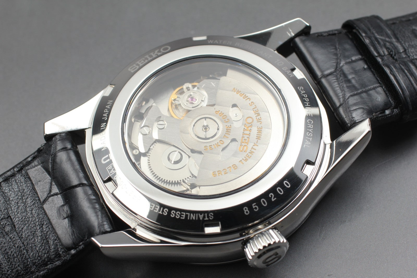 Near MINT Box SEIKO Presage SARW035 6R27-00L0 Automatic White Men's Watch JAPAN