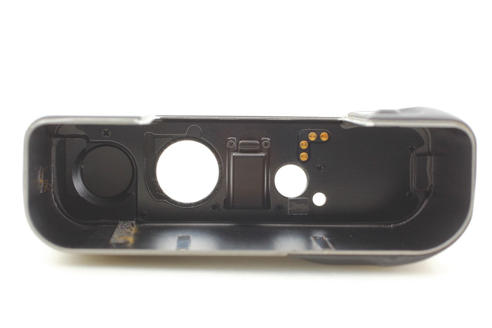 [Top MINT] Contax T Silver 35mm Film Camera Carl Zeiss T* + T14 Flash From JAPAN