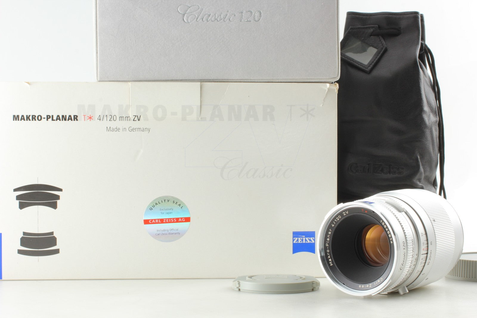 Limited 1000 [NOS Top MINT] Carl Zeiss Makro-Planar Classic 120mm F4 ZV Lens JPN