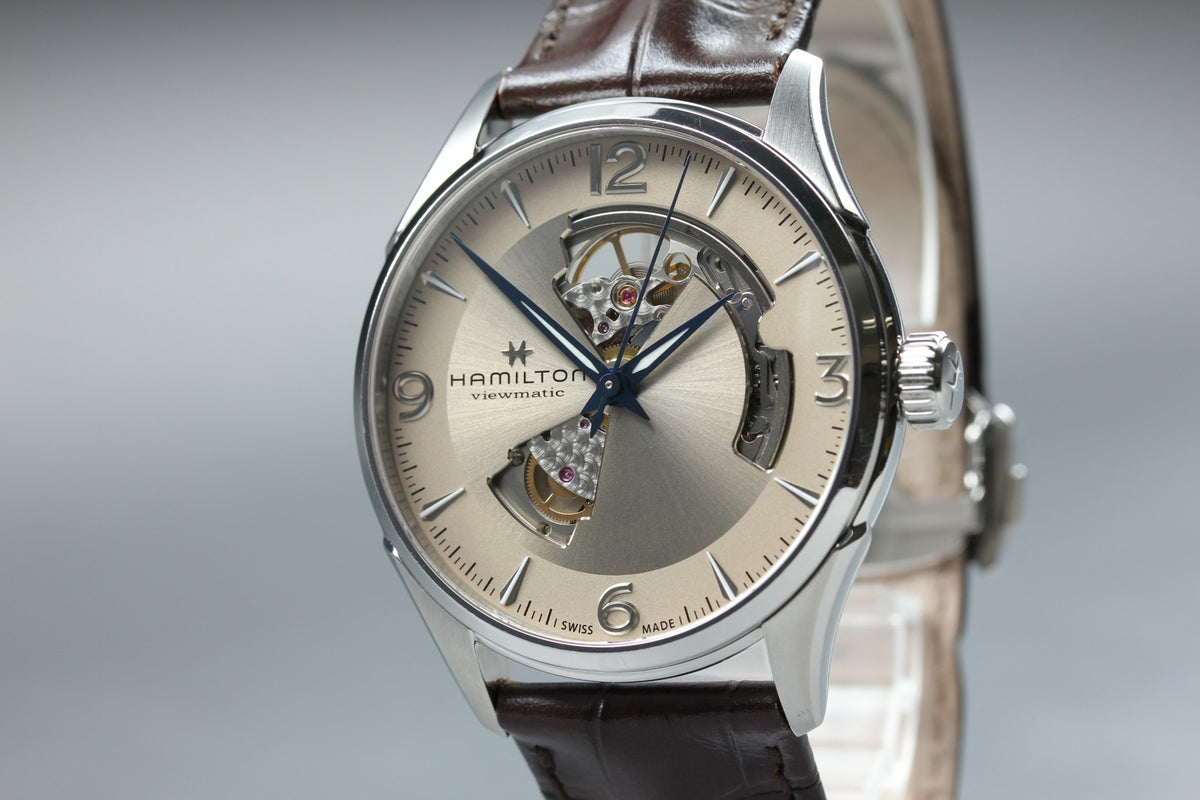 Hamilton Jazzmaster Open Heart H327050 H600425102 Automatic Men's Watch 41mm JP