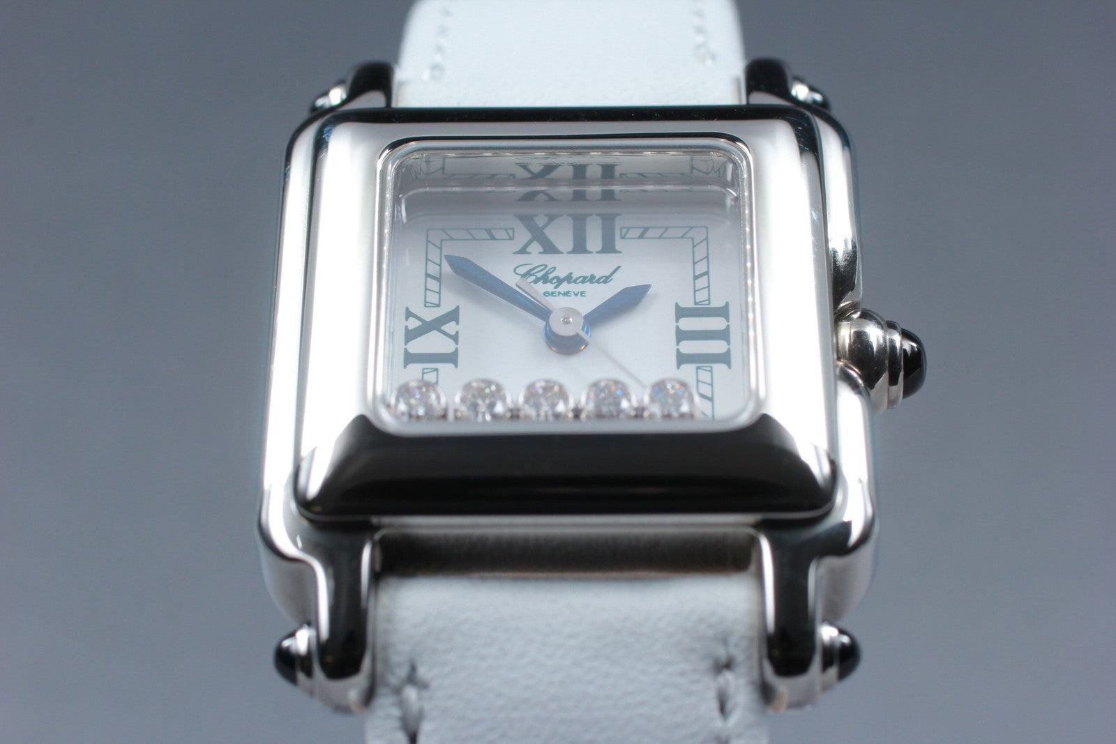 [Exc+5 Box] Chopard Happy Sport 27/8892-23 Diamond White Quartz Women’s Watch