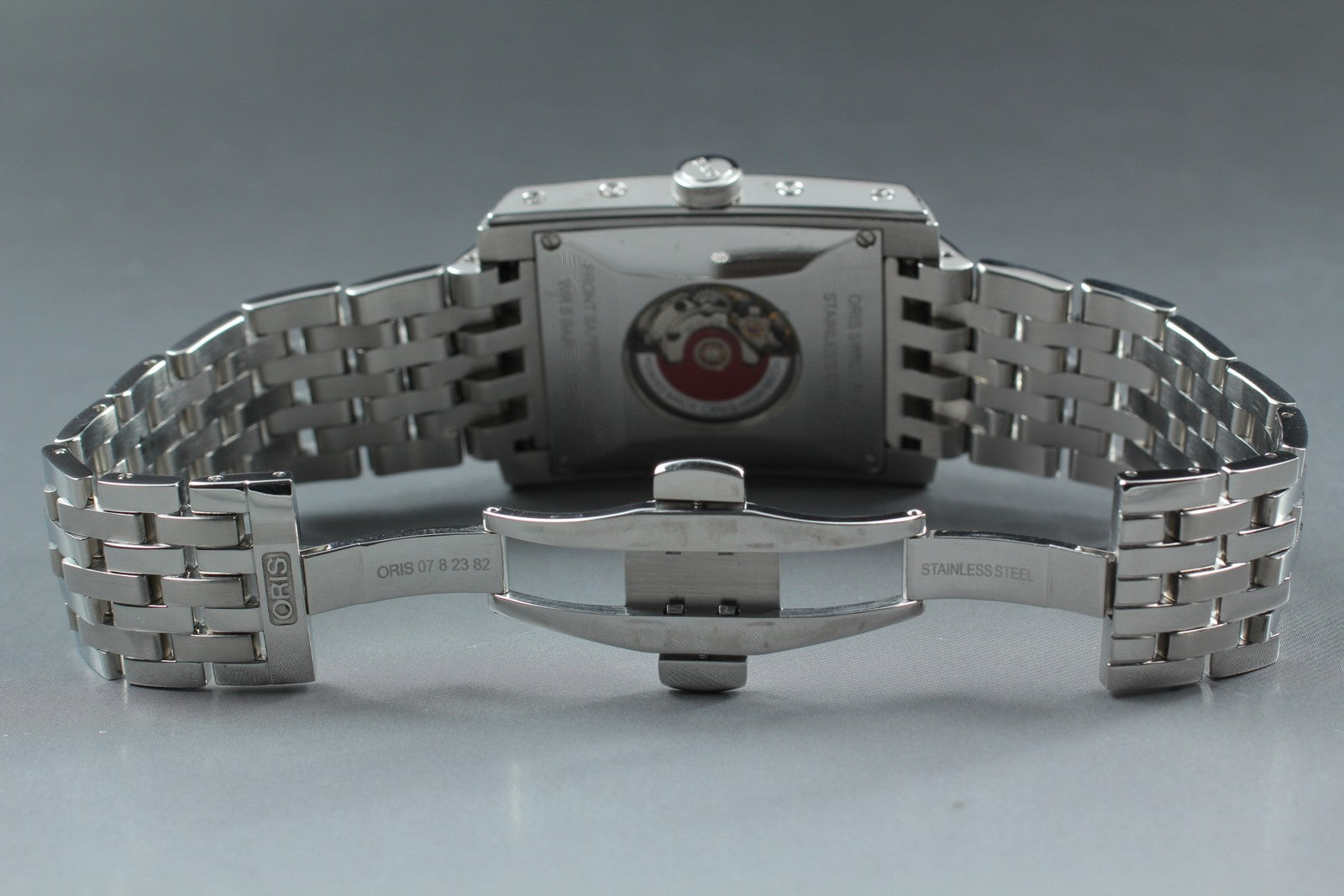 [Exc+5] ORIS Rectangular Complication 7658 Moon Phase 33mm Automatic Men's Watch