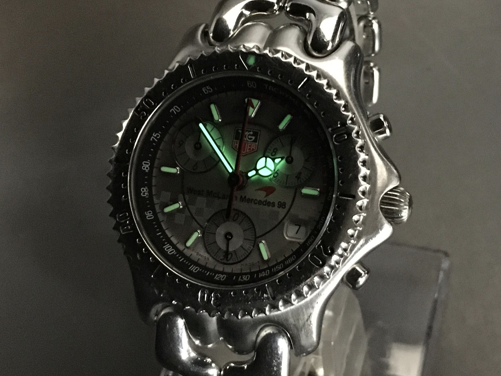 Overhauled TAG Heuer SEL CG1117 F1 McLaren Mercedes Limited Model Quartz  Watch