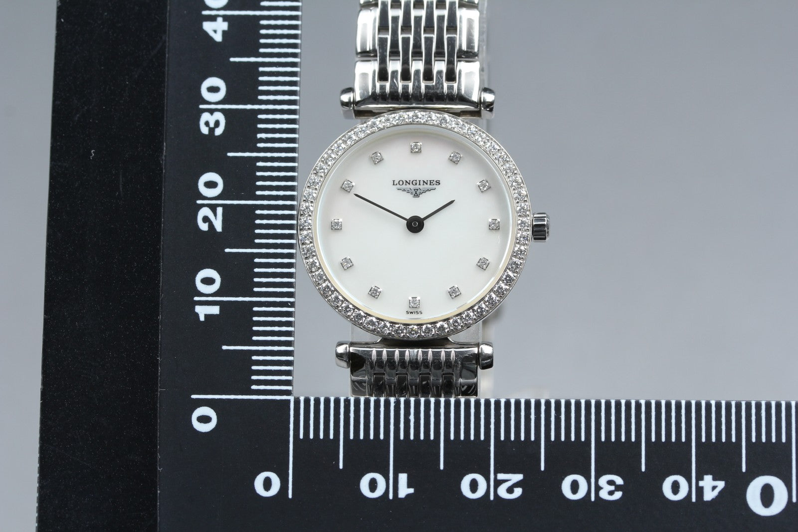 LONGINES La Grande Classique L4.241.0 White Diamond Women's Quartz Watch [Box]