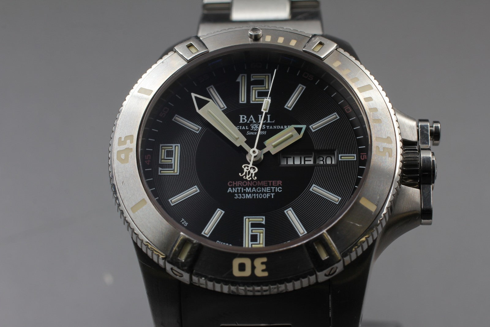 overhauled BALL Engineer Hydrocarbon Spacemaster DM2036A Automatic Men's Watch
