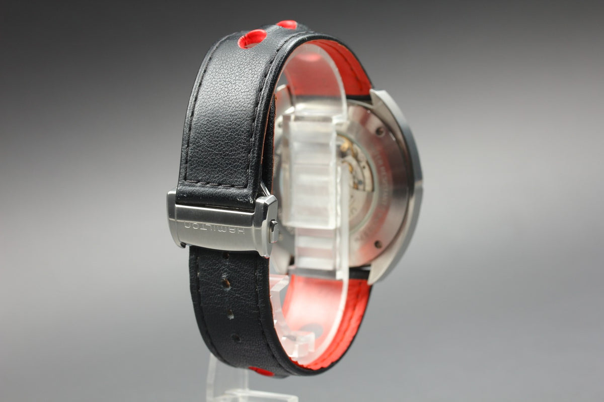 Hamilton Pan Europ H354150 H600354104 Automatic Day/Date Men's Watch 43mm JAPAN