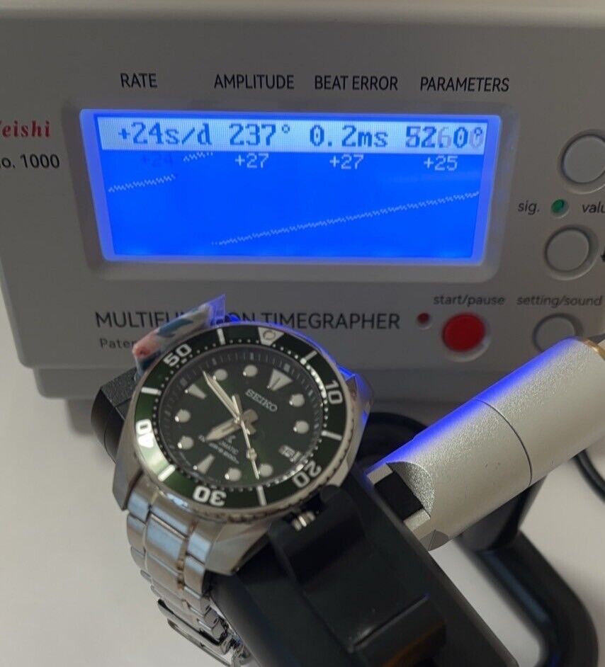 [Near MINT Box] SEIKO Prospex SBDC081 6R35-00A0 Diver Green Dial Men’s Watch JP