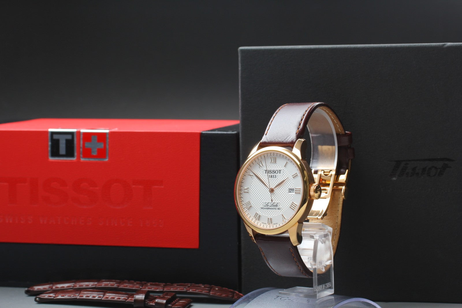 TISSOT Le Locle Powermatic 80 T006407B Automatic Men's Watch 39mm JAPAN Box