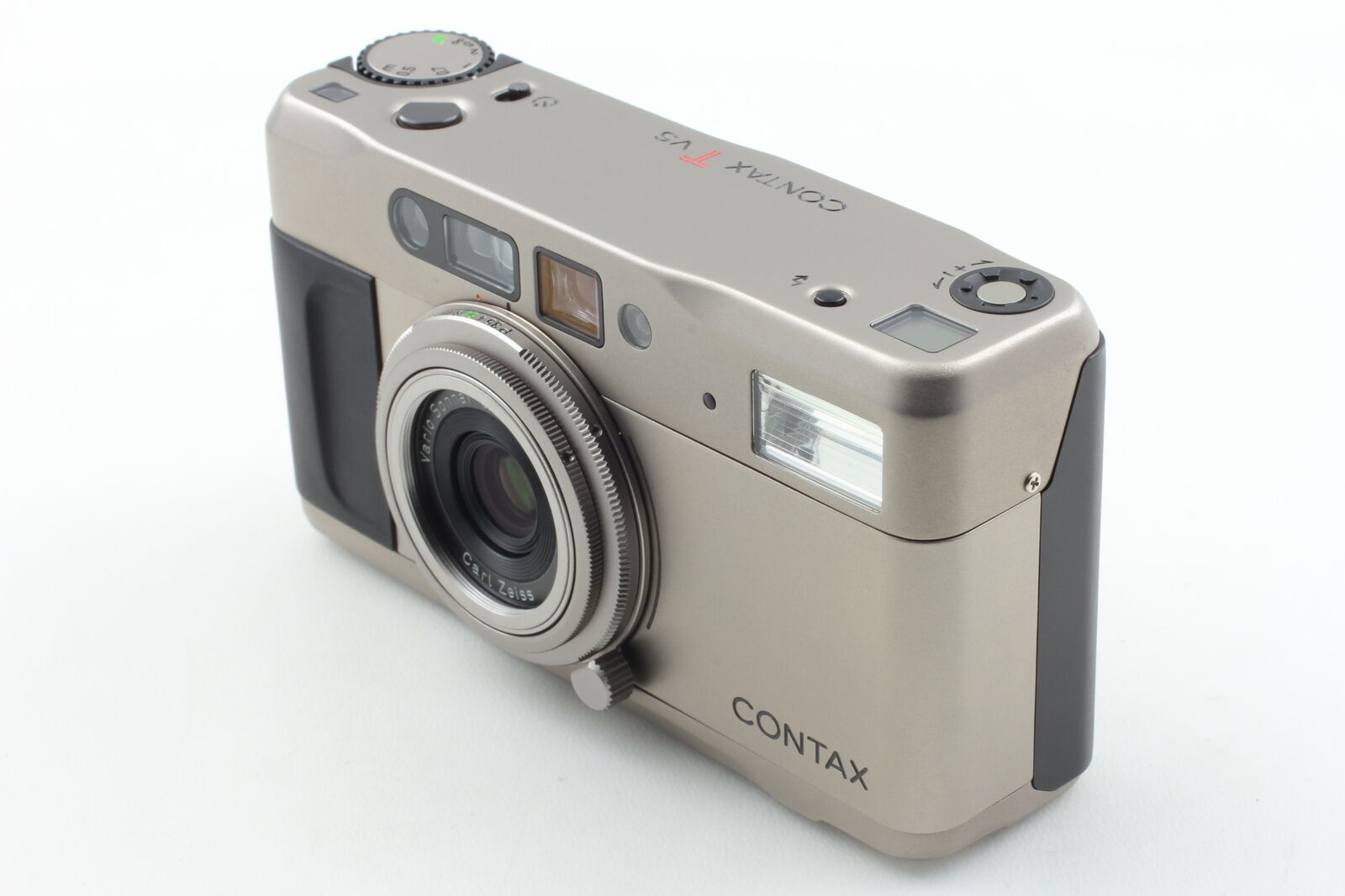 [Boxed MINT w/Hood Cap] Contax TVS 35mm Film Camera Carl Zeiss From JAPAN