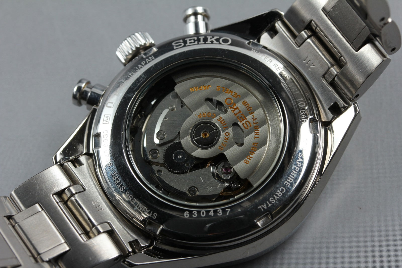 SEIKO Prestige Chronograph 8R48-00G0 SARK005 40mm Automatic Men's Watch