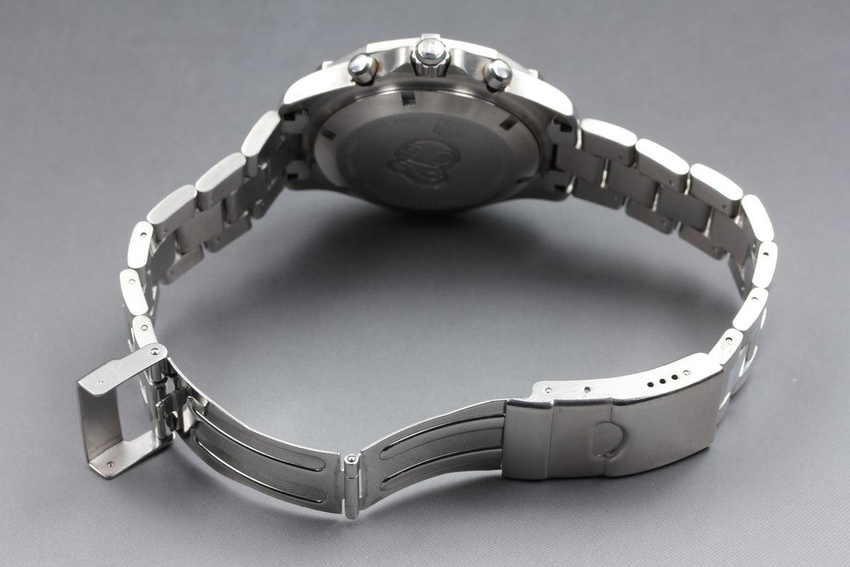 Tag Heuer Aquaracer 300m CAF1110 Chronograph Silver Quartz Men's Watch 42mm JP