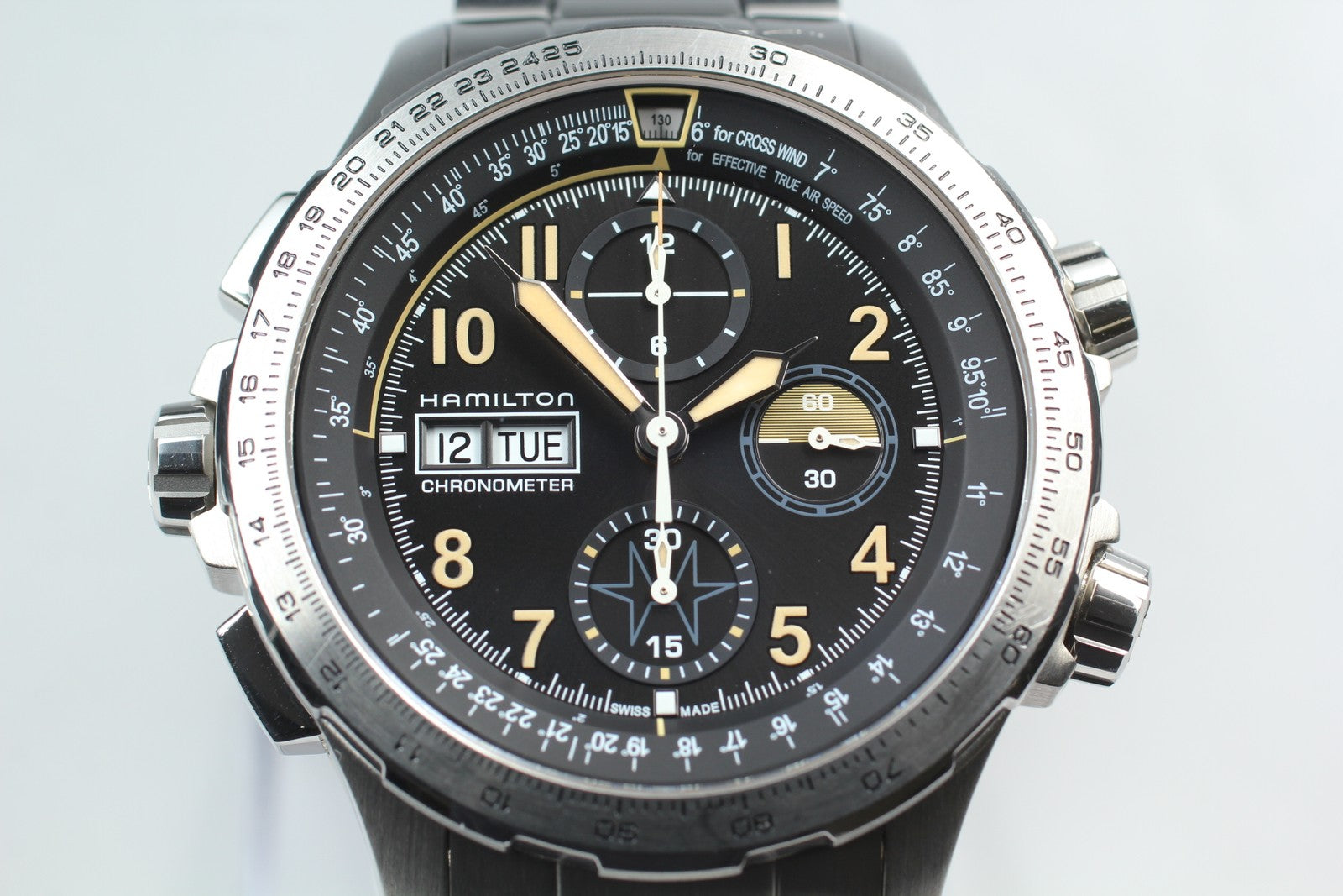[Limited Box] Hamilton Khaki X-Wind Chronometer H777960 45mm AT Men's Watch