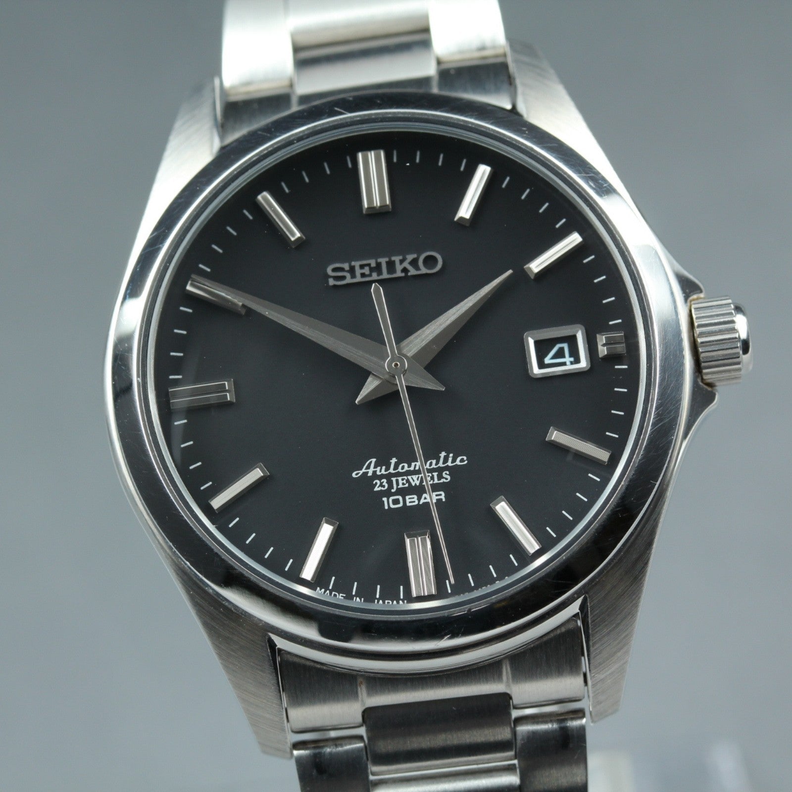SEIKO Mechanical 4R35-03X0 SZSB012 Automatic Black Men's Watch 39mm JAPAN Box