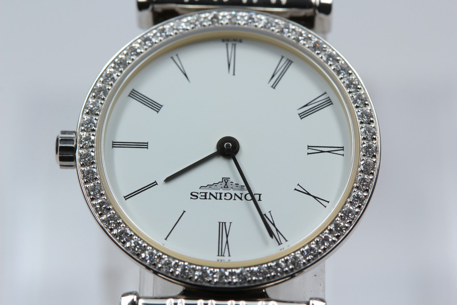 LONGINES La Grande Classique L4.241.0 Diamond Bezel Women's Quartz Watch [Box]