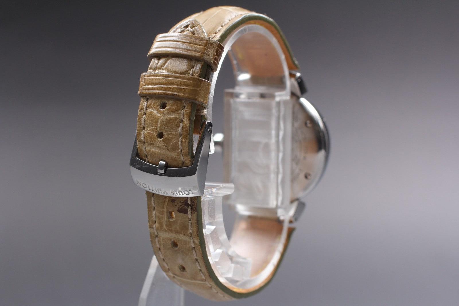 [Exc+5 Box] Louis Vuitton Tambour Q1212 28mm Women's Quartz Watch From JAPAN