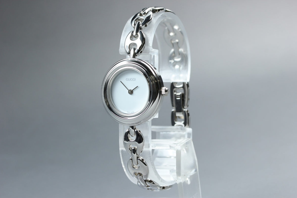 [Overhauled] Gucci Change Bezel 11/12.2L 6 Colors Silver Women's Watch Box