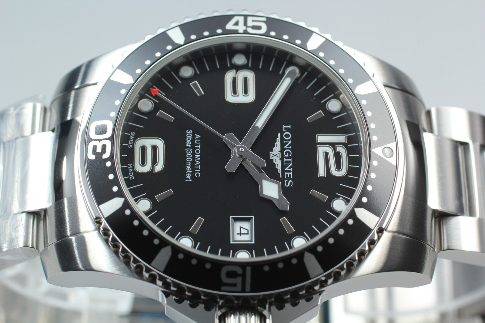[MINT Box] Longines HydroConquest L3.742.4 Black 41mm Automatic Men's Watch